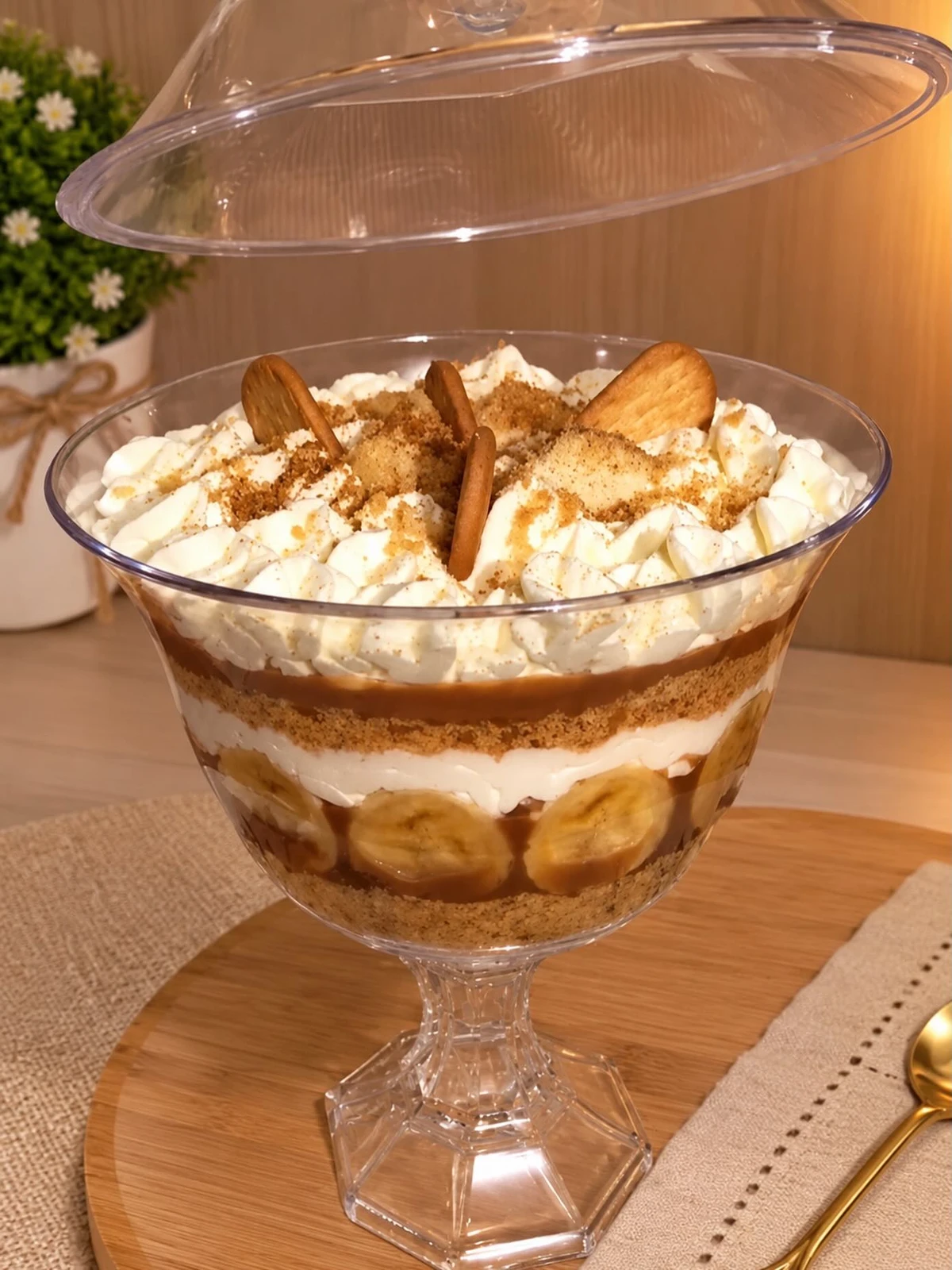 Banoffee na taça — Cantinho da Rose